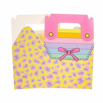 MENUBOX / TRAKTATIEDOOSJE MEIDEN HANDTASJE 14x10x17 Cm. (12st.)