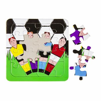 MIX VOETBAL PUZZELS - 14 x 14 Cm. (50st.)