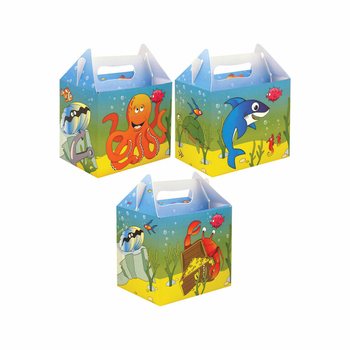 MENUBOX – SEA LIFE – 14 x 9.5 x 18 Cm (24st.)