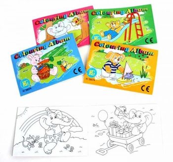 MIX SOORTEN KLEINE KLEURBOEKEN (48st.)