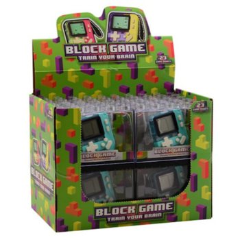 BLOCK GAME CONSOLE - MIX KLEUREN - IN DISPLAY (12st.)