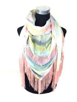 SJAAL MINT/ROZE MET FRANJES (1st)