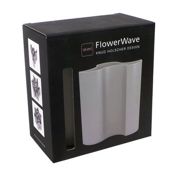 D-ZN - BLOEMENVAAS FLOWERWAVE - WIT (1st.)