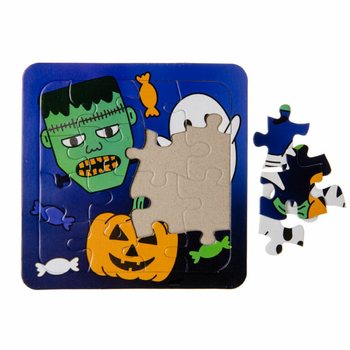 MIX HALLOWEEN PUZZELS - 14 x 14 Cm. (50st.)