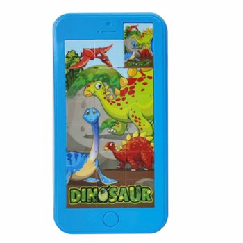GSM SCHUIFPUZZEL - DINOSAURUS - 8x16CM   (24st.)