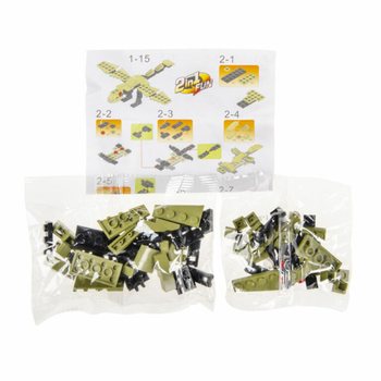 BRICKS BOUWSTENEN - BOUW JE EIGEN DINOSAURUS - IN GROTE CAPSULE IN DISPLAY (6st.)