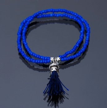 ARMBAND MET KWAST BLAUW (1st)