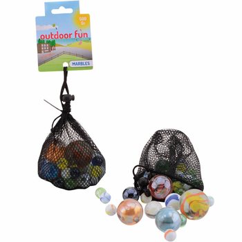 OUTDOOR FUN - KNIKKERS IN KNIKKERZAK, 500 GRAM (6st.)