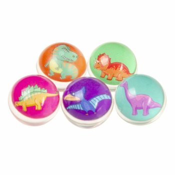 DINOSAURUS STUITERBALLEN Ø 3.2 Cm. (50st.)