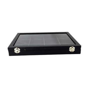 DISPLAY KRALEN + DEKSEL ZWART 12 VAKS