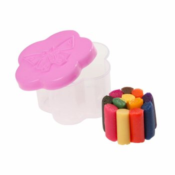 SET VAN: 6 POTJES BOETSEERKLEI IN VERPAKKING (1st.)