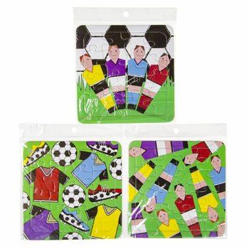 MIX VOETBAL PUZZELS - 14 x 14 Cm. (50st.)