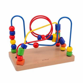 JOUECO - HOUTEN KRALENBAAN - Geschikt voor kinderen vanaf: 12 Maanden (1st.)