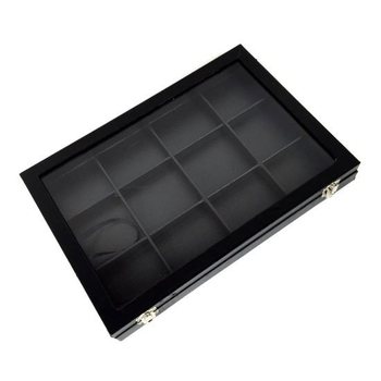 DISPLAY KRALEN + DEKSEL ZWART 12 VAKS
