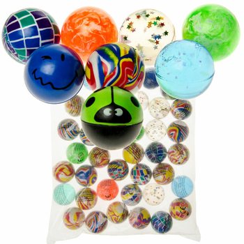 MIX STUITERBALLEN Ø 4.5 Cm. (40st.)