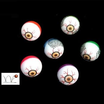 STUITERBALLEN MET OGEN - Ø 3 CM. (48st.)