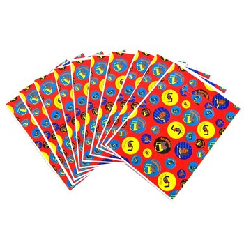 10 SINTERKLAAS TRAKTATIE ZAKJES 22 X 16 CM. (6st.)