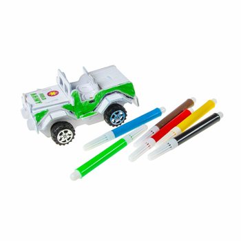 3D PUZZEL BOUW & KLEUR JE EIGEN AUTO (12st.)