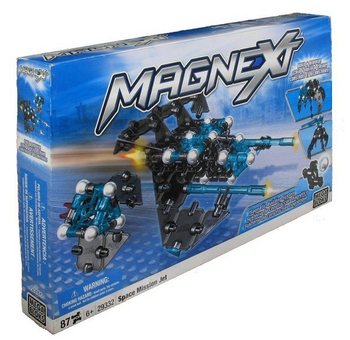 MEGABLOKS MAGNEXT SPACE MISSION JET - 29332