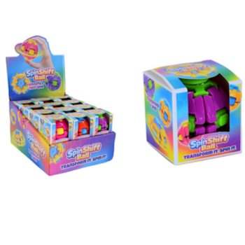 SPIN EN POP FIDGET BAL - SPIN SHIFT BALL - IN DISPLAY (24st.)