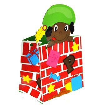 4-DELIGE SINT EN PIET PEPERNOTEN BAKJES SET (12sets.)