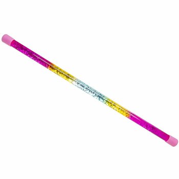 GROTE REGENBOOG GLITTER STAAF IN DISPLAY (36st.)