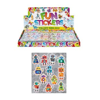 FUN STICKERS – MODEL: ROBOTS (120st.)