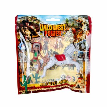 MIX COWBOY / INDIAAN FIGUURTJES OP PAARD (12st.)