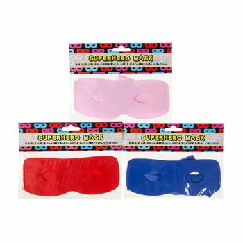 SUPERHELDEN MASKER - MIX KLEUREN (24st.)
