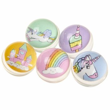 UNICORN / EENHOORNS STUITERBALLEN  Ø 3.2 Cm. (50st.)