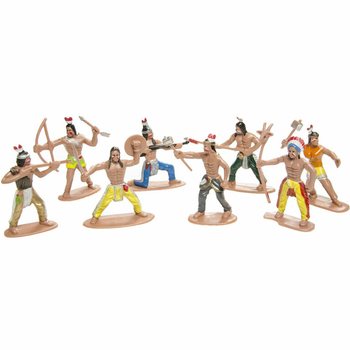 MIX INDIAAN FIGUREN (36st.)