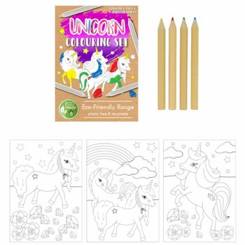 ECO FRIENDLY – UNICORN / EEHOORN TEKEN SET (25st.)