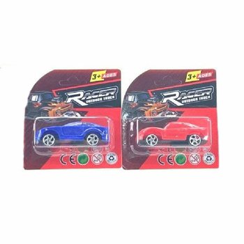 MIX PULL BACK SPORT AUTO’S OP BLISTER KAART (24st.)
