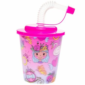 DRINKBEKER / IJSBEKER MET RIETJE – PRINSES (12st.)