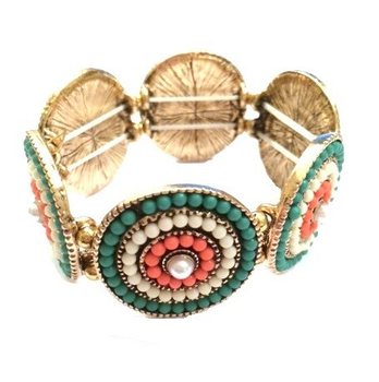 LUXE ELASTISCHE IBIZA LOOK ARMBAND (1st)
