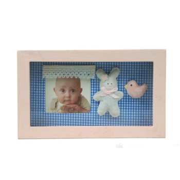 HOUTEN 3D KINDERKAMER FOTOLIJSTJE - MODEL 3 (6st.)