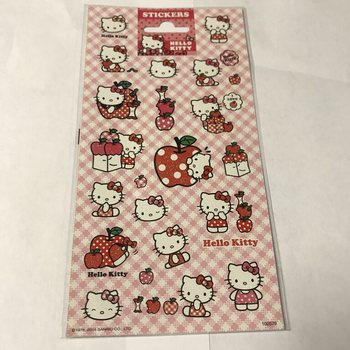STICKERS: HELLO KITTY, Afm. 20 x 10 Cm. (10st.)
