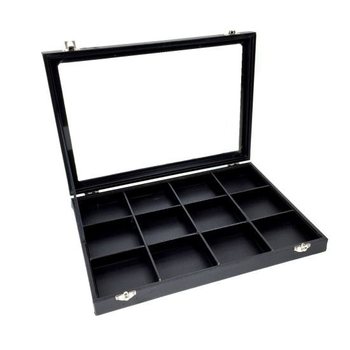 DISPLAY KRALEN + DEKSEL ZWART 12 VAKS