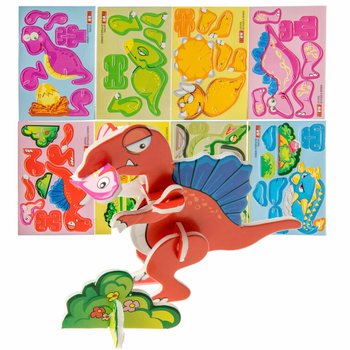 3D PUZZEL DINO's (48st.)