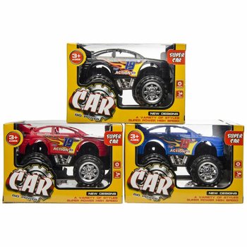 MONSTER TRUCK IN INKIJKDOOS (6st.)