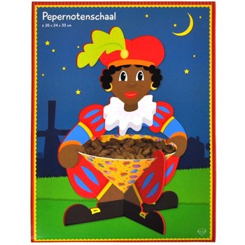 GROTE PEPERNOTENSCHAAL 26 X 24 X 33 CM. (6st.)