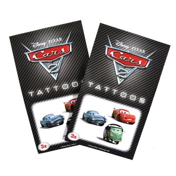 3-DELIGE DISNEY TATTOO'S - MODEL: CARS 2 (50st.)