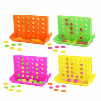 4 OP EEN RIJ SPEL IN DISPLAY - MIX KLEUREN (52st.)