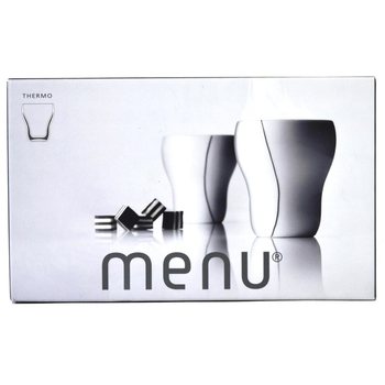 MENU - BLACK CONTOUR THERMOBEKER MEDIUM 320 ML, SET VAN 2 (1set.)