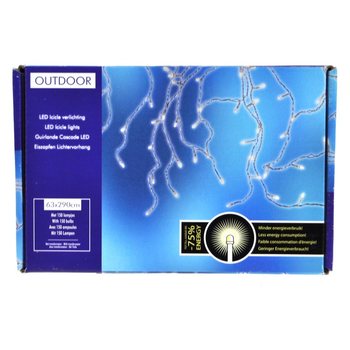 OUTDOOR KERST VERLICHTING / SNOER MET 150 LED LAMPJES 2.9 METER