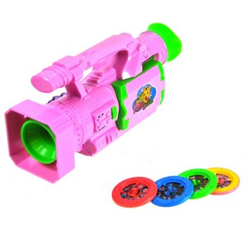 SMIFFY'S DIA VIDEO CAMERA MET LICHT EN GELUID (6st.)