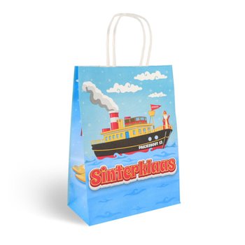 Papieren Sinterklaas Gift Tassen - 16x8x22 cm (12 stuks)