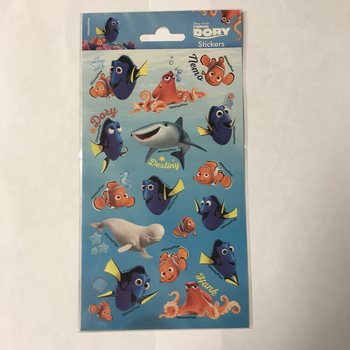 STICKERS: DISNEY FINDING DORY, Afm. 20 x 10 Cm. (10st.)