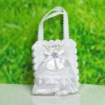 BRUILOFT TASJE VOOR TRAKTATIES - MODEL TROUWJURK (12st.)