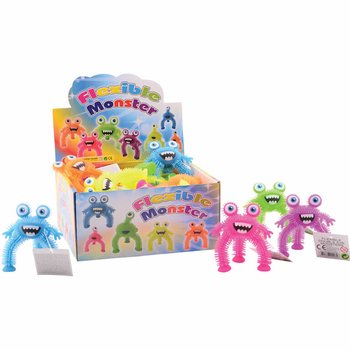 FLEXIBELE PUFFER MONSTERS IN DISPLAY (24st.)
